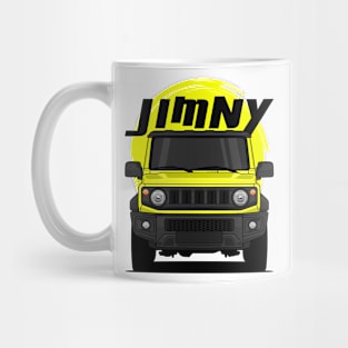 Front Yellow Jimny Off Road Mug